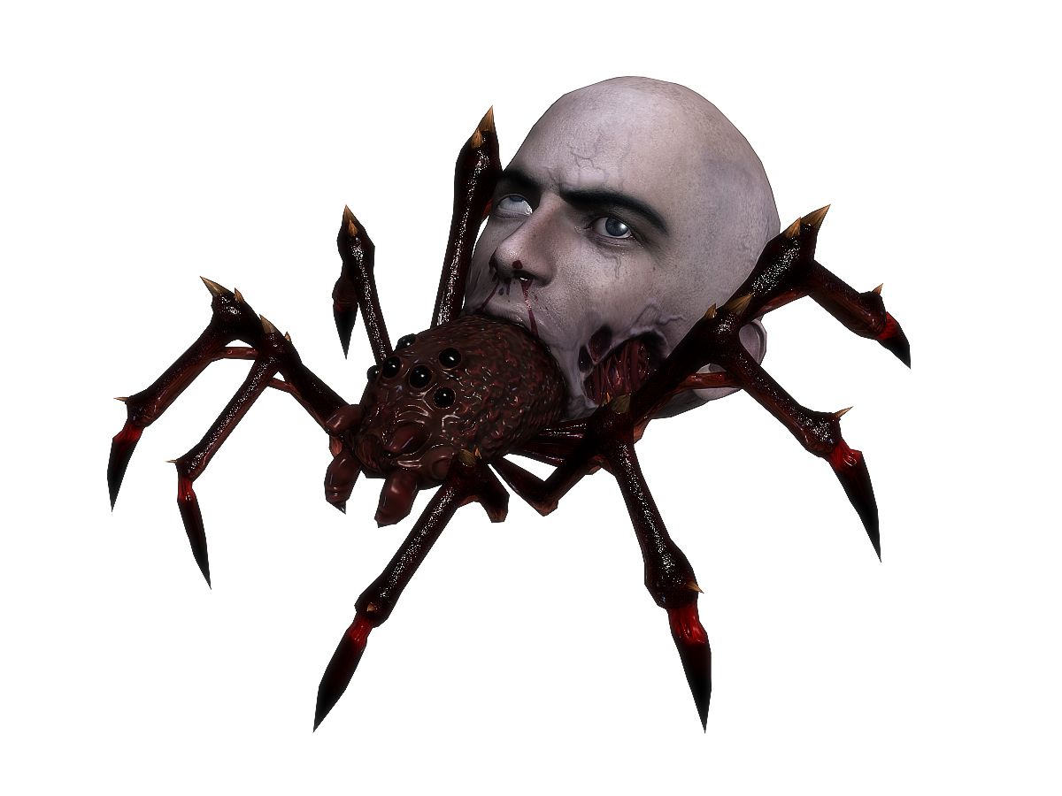 3DFoin - Terror Spider Animated 3D model