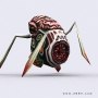 insectoids 3d monsters aliens lowpoly